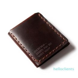 Genuine Leather Wallet Men The Secret Life Of Walter Mitty Cow Leather Wallet Vintage Crazy Horse Handmade Wallet J190718273g