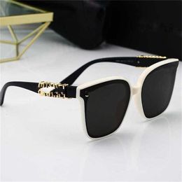 22% OFF Wholesale of Large fashionable small fragrance women's trendy street photos high-end large frame contrast sunglasses