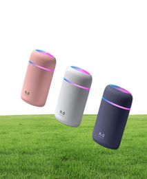 Portable Air Humidifier 300ml Ultrasonic Aroma Oil Diffuser USB Cool Mist Maker Purifier Aromatherapy for Car Home4481297