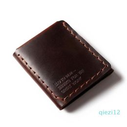 Genuine Leather Wallet Men The Secret Life Of Walter Mitty Cow Leather Wallet Vintage Crazy Horse Handmade Wallet J190718270U