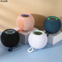 Portable Speakers Portable Mini Bass Bluetooth Speaker Wireless Waterproof Subwoofer Speaker Built-In Microphone TF/AUX MP3 Music Player FM Radio YQ240106