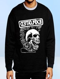 Mens Sweatshirts Punk Rock The Exploited New Autumn Winter Fashion Hoodies Hip Hop Tracksuit Funny Clothing1935200