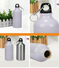 blank water bottles for sublimation stainless steel outdoors sports bottle transfer printing DIY gifts 4 capacity factory pric5270660