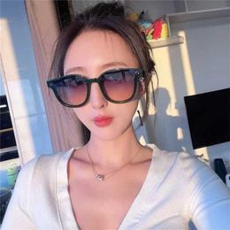 15% OFF High Quality Family's New Online Red Same Personalized Japanese and Korean Ins Women's Versatile Fashion Sunglasses GG0991