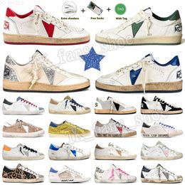 10A Designer Golden Classic Star Casual Shoes Superstars Sneakers Loafers Ditry Super Stars Trainers dhgates Platform Shoe Mens Women Size 35-46