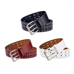 Belts Ladies Double Pin Buckle Waist Belt Thin Waistband For Dress Jeans Dropship