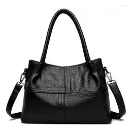 Evening Bags Texture Big Bag Tote Women's Large Capacity Luxury 2024 Korean Fashion One Shoulder Crossbody