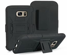 Rugged Military Grade Heavy Duty Case with Belt Clip Swivel Holster Kickstand For Samsung galaxy s6 s7 s8 s8 plus s9 s9 plus4726896