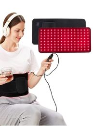 Red light Near Infrared Light Belt Infrared 660nm 850nm Pain Relief led red light therapy Wrap Belt for health
