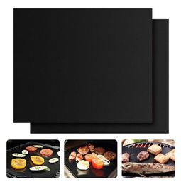 NonStick BBQ Grill Mat Thick Durable 3340CM Barbecue Accessories Reusable Mats Home Kitchen Cooking Tool BBQ Liner With Retail B6609866