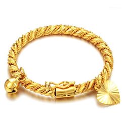 Bangle Infant Baby Yellow Gold Filled Openable ed Link Bracelet Children039s Small Wrist Kids Jewellery Dia 40mm17506863