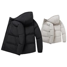Winter Jacket Mens Fashion Standup Collar Pike Padded 240106