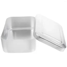 Dinnerware Container Vintage Lunch Box Snack Containers For Adults Aluminium Picnic Holder