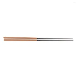 Kitchen Storage Pot Chopsticks Stainless Steel Heat Resistance Flatware Frying Tableware Sushi Long Handle Extra