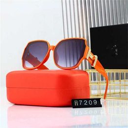 12% OFF Wholesale of sunglasses New Women's Progressive Color Large Frame Pony Glasses Overseas Trend Sunglasses Male