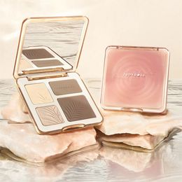 Judydoll Highlighting Con All-in-One Palette Matte Highlighter Makeup Palette Shadow Eyeshadow Iluminador 240106