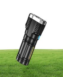 Flashlights Torches LED High Lumens USB Rechargeable Handheld IPX5 Waterproof Camping Outdoor Emergency2163283