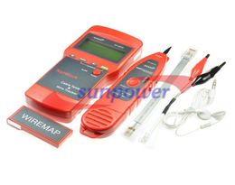 Network LAN Telephone Cable Wire Length Line Tester 5E 6E coaxial cable RJ45 open amp short circuit ju1595495