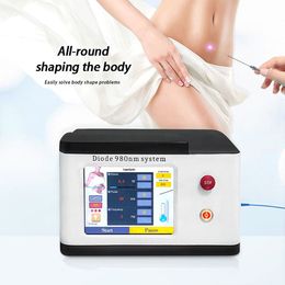 Newest diode lipo laser facial lifting body sculpting machine 980nm diode laser liposuction lipolisis weight loss slimming machine