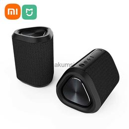 Portable Speakers Mijia Wireless Bluetooth Speaker Waterproof Cloth Sound Box Plug Card Mini Small Speaker Outdoor Audio FM Radio HD Call YQ240106
