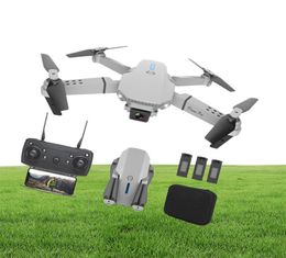 E88 Pro Drone With Wide Angle HD 4K 1080P Dual Camera Height Hold Wifi RC Foldable Quadcopter Dron Gift Toy274V4233389