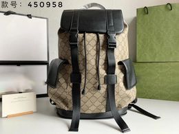 Wallets Designer Backpack Black Travel Backpack Handbags Men Women Leather Backpack School Bag Luxurious Fashion Knapsack Back pack Satche