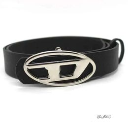 Diesel Belt Designer Fashion New D Letter Oval Metal Snap Diesel Top Buckle For Men And Women Versatile Fashion Matching Diesels Belt 298 720