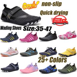 Hot sale Men Water Aqua Shoes Women Swimming Sneakers Barefoot Sandals Beach Wading Flats Unisex Breathable Quick Dry Footwear big size