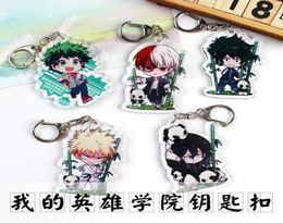 Anime My Hero Academia Key Chain Izuku Midoriya Katsuki Metal Boku No Hero Academia Pendants Keychain Keyrings Jewellery Gift17376122