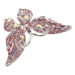 Brooches Butterfly Pin Rhinestone Clothes Metal Brooch Decorative Lapel For Suit Hat Backpack