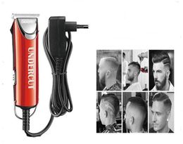 Professional Electric T Blade Barber Detailer Clipper Zero Gapped Hairline Style Haircut Machine Headline Cutter Clippers3801099