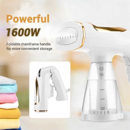 Other Health Appliances 1600W Mini Handheld Garment Steam Iron Household Fabric Steam Portable Travelling Machine Fast-Heat For Clothes Ironing J240106