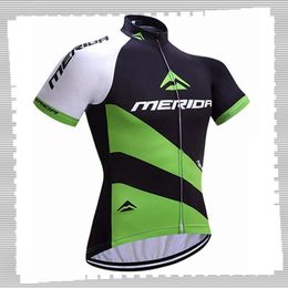 Cycling Jersey Pro Team MERIDA Mens Summer quick dry Sports Uniform Mountain Bike Shirts Road Bicycle Tops Racing Clothing Outdoor243O