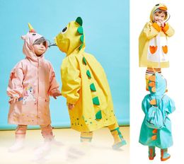 Coat Children Raincoat Boys And Girls Child Cloak Poncho Waterproof Rain Gear Pupil Size Kid Kindergarten5574024