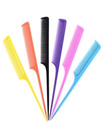 100Pcslot New Hair brushes Pointed Tail Comb Nicety Type Clip Design The Salon Tools Hairdresser Keratin Treatment Styling2180164