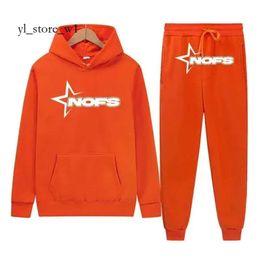 Erkekler Nofs Hoodie Sweatshirts y2k İndirim Nofs Store Double Shop NOFS Trailsuit Kırığı 4862