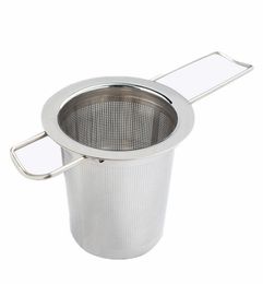Reusable Stainless Steel Tea Strainer Infuser Philtre Basket Folding Tea Infuser Basket Tea Strainer For Teapot CCA9198 541 S26132552