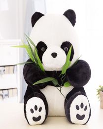 Whole cheap NT Quality Sitting Cute PANDA BEAR Stuffed Animal Plush Soft Cute Toy Doll Gift2420752