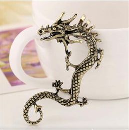 European and American retro punk dragon Ear Cuff Jewellery accessories earrings men039s and women039s clipon earrings 2022 pa4128750