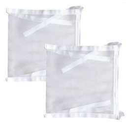 Laundry Bags 2pcs Polyester Non Slip Mesh Sneaker Home Clothing Wear Resistant Adjustable Room With Zipper Shoe Dryer Bag Universal