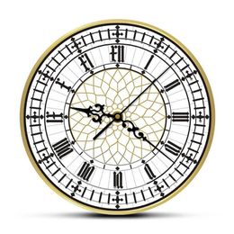 Big Ben Clock Contemporary Modern Wall Clock Retro Silent Non Ticking Wall Watch English Home Decor Great Britain London Gift X070261b