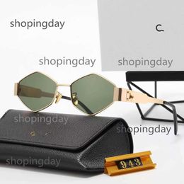 7a Quality Designer Sunglasses for Women Vintage Cat's Eye Ce's Arc De Triomphe Oval French High Street with Box 01PW4M