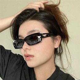 15% OFF Wholesale of square for men and women small frame new Tiktok net red same glasses ins style Korean sunglasses