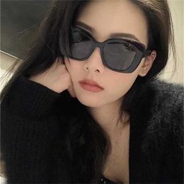 58% Sunglasses High Quality New small fragrant wind 5422 letter diamond rimmed net red Li Nian's same Personalised sunglasses