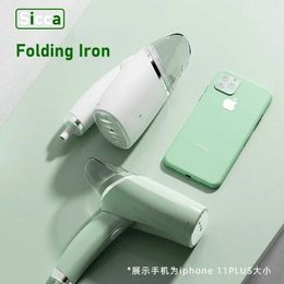 Other Health Appliances Travel Folding Iron Portable Garment Steamer Vertical Steam Generator Ironing for Clothes Home Appliances Machine Automatic J240106