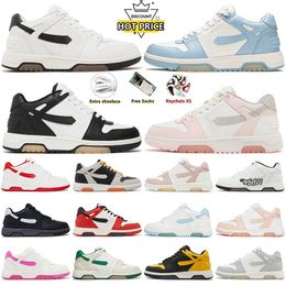 Designer Out Off Office Womens Sneakers Herren Schuhe Offes schwarz weiß dunkelblau rosa Panda Olive Vintage Freizeitschuhe Sport Sneakers Trainer Trainer