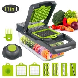 Vegetable Fruits Tool Kitchen Gadgets Grater Cutter Shredder Garlic Meat Chopper Carrot Potato Slicer Salad Maker 240105