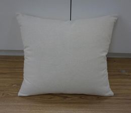 16x16 inches plain 12 oz natural canvas pillow case blanks 100 pure cotton grey fabric plain cushion cover for DIY print7284027