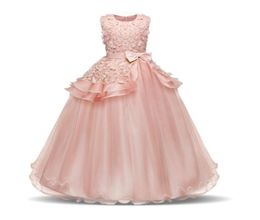 Kid Party Frock Formal Wear Infant Vestido Tutu Dresses Girls Birthday Gown For 5 6 7 8 9 10 11 12 13 14 Years Old Baby Girl 210326538200