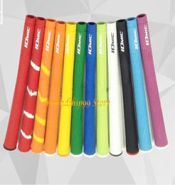 mens IOMIC Golf grips High quality rubber Golf clubs grips Black Colours in choice 50 pcslot irons clubs grips 5145008